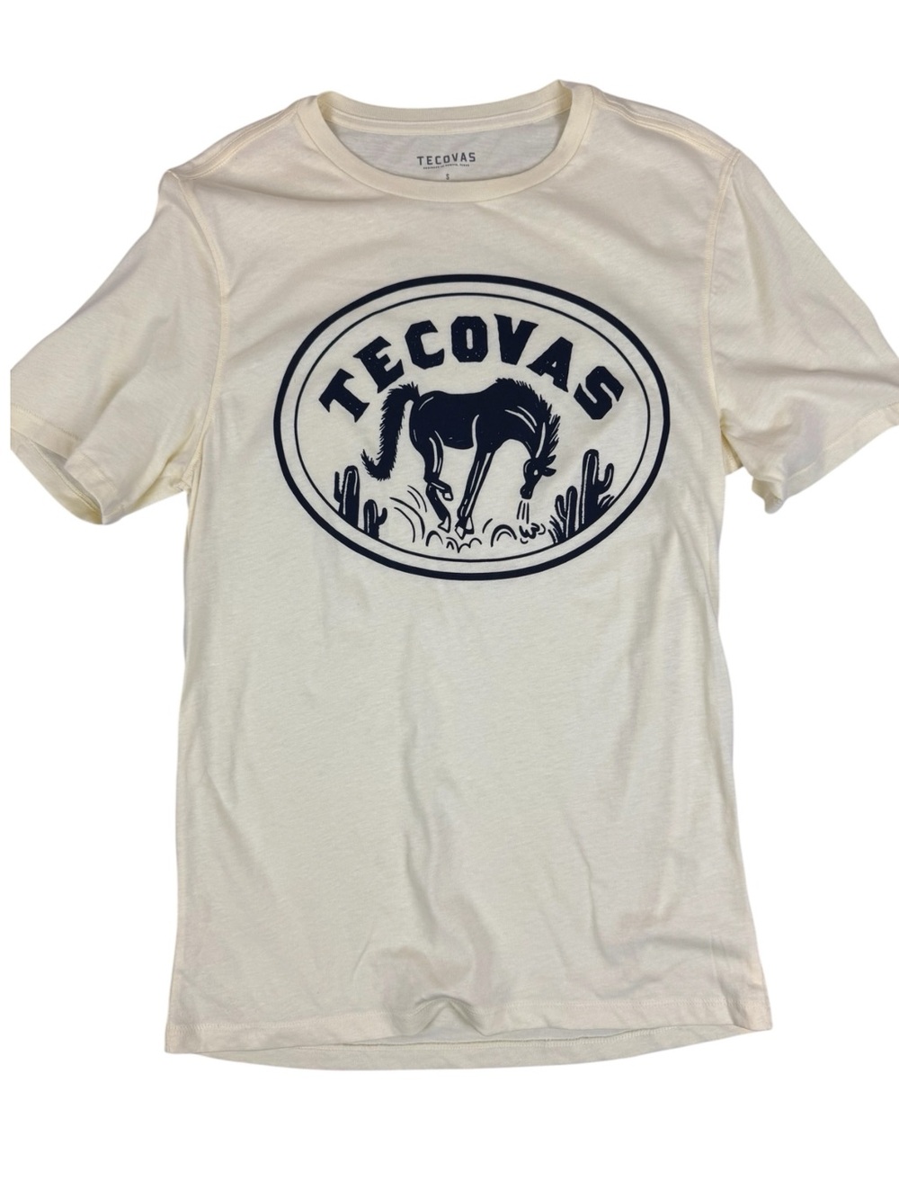 Tecovas Butter Yellow T-shirt Size Small